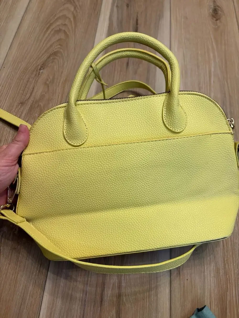 bebe Fabiola Dome Satchel Crossbody Bag